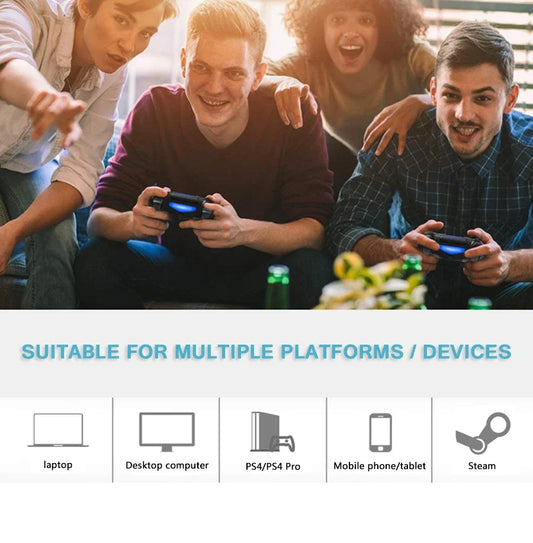 Controlador de Juego Inalámbrico Bluetooth para PS4/PS3/PC/Android/IOS